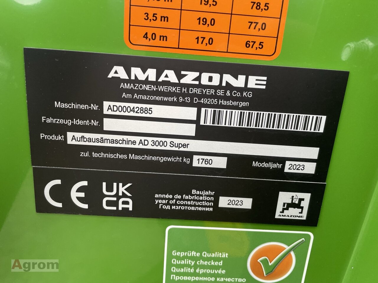 Amazone KE 3002-190 / AD 3000 Super - Seed drill: picture 5