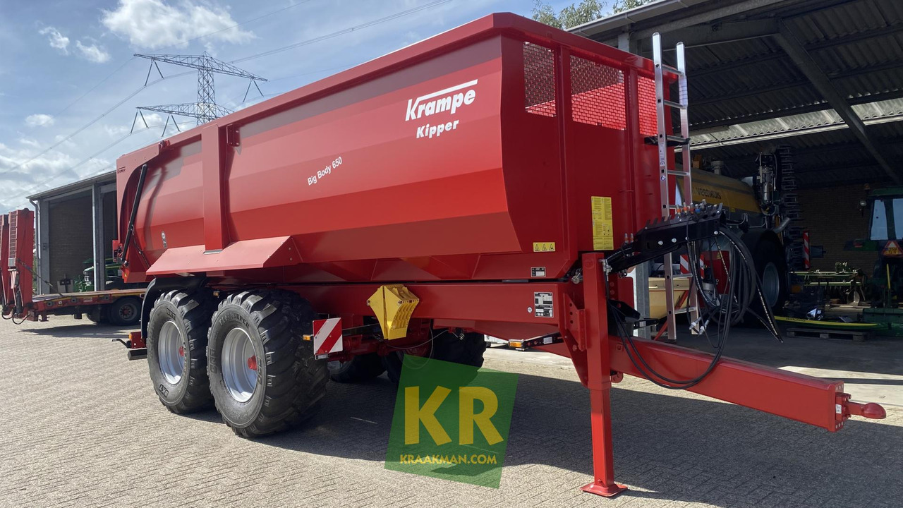 BIG BODY 650 KIPPER Krampe  - Farm tipping trailer/ Dumper: picture 1