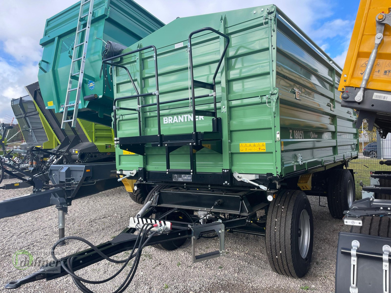 Brantner Z 18051 - Farm tipping trailer/ Dumper: picture 2