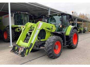 CLAAS Arion 650 CIS + FL120  - Farm tractor: picture 1