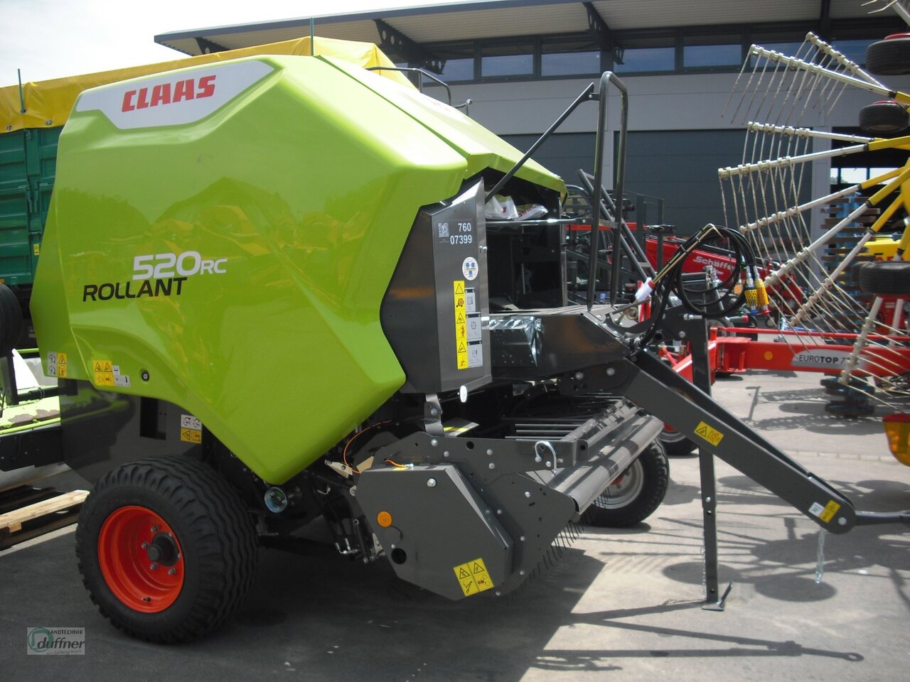 CLAAS ROLLANT 520 RC - Round baler: picture 4