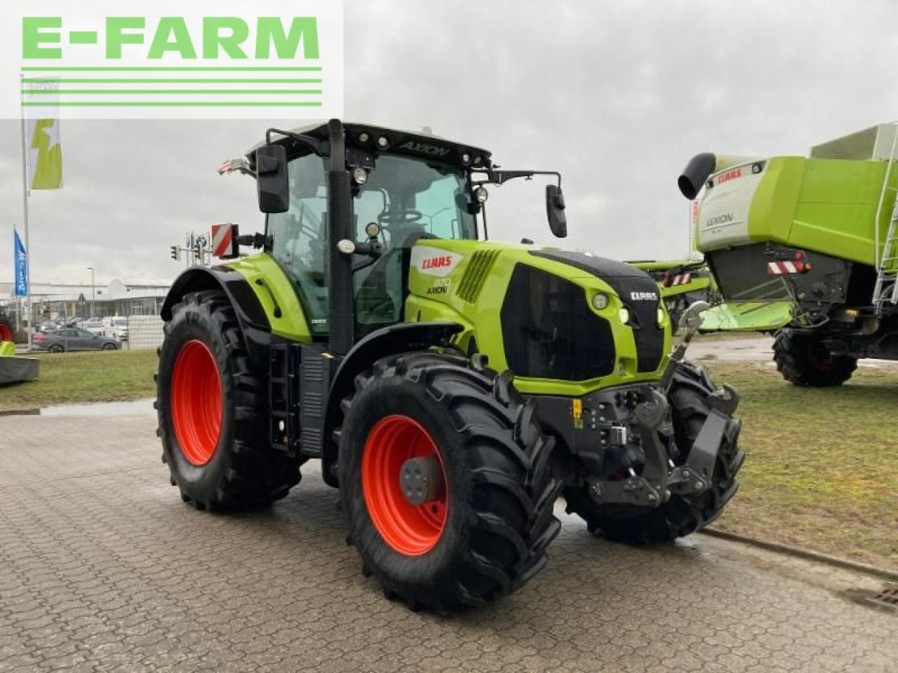 Farm tractor CLAAS axion 870: picture 3