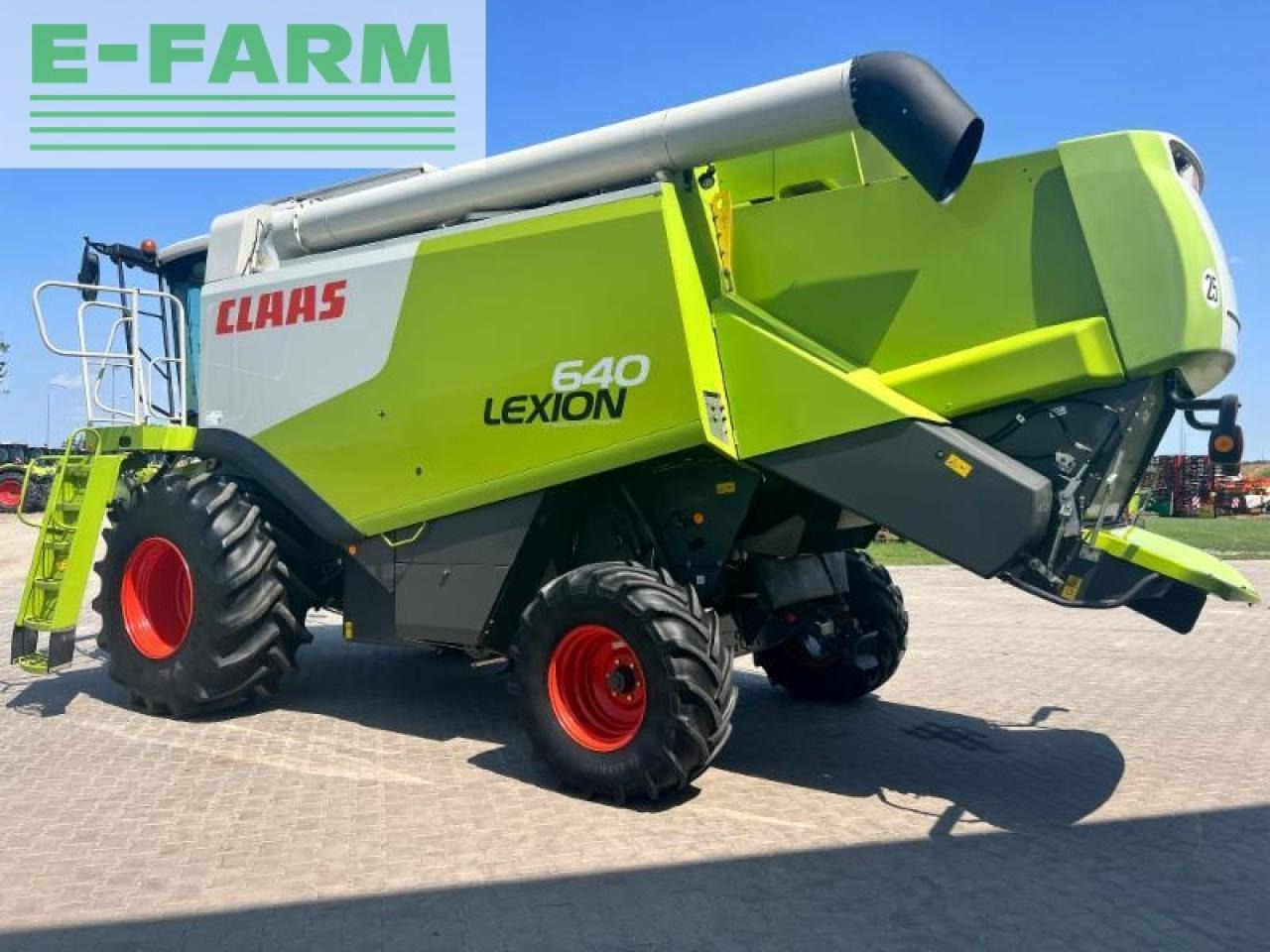 CLAAS lexion 640 - Combine harvester: picture 5