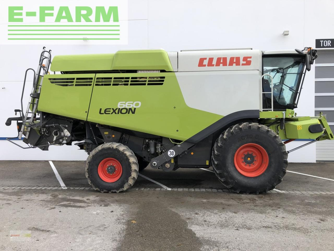 CLAAS lexion 660 - Combine harvester: picture 2
