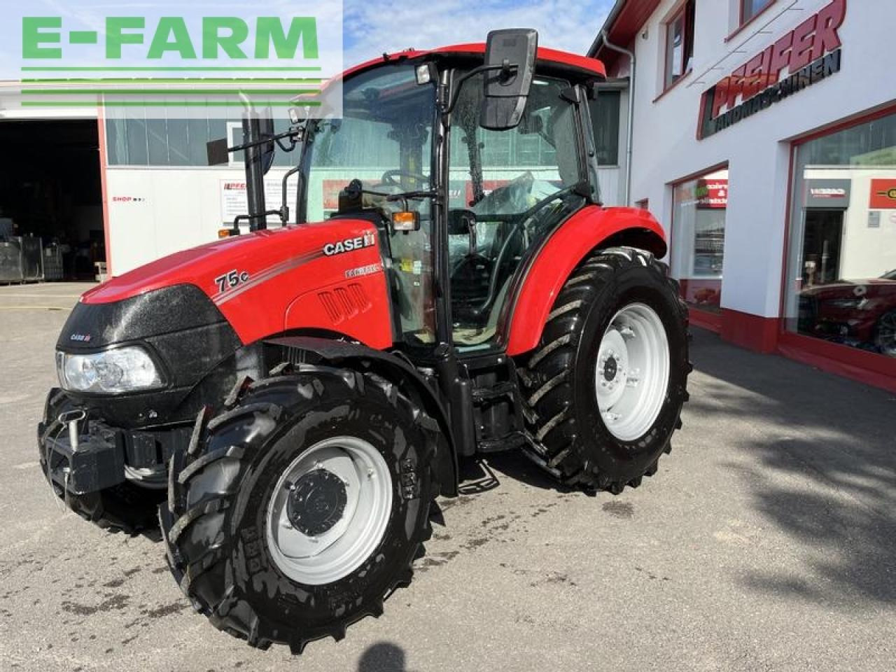 Case-IH farmall 75 c - Farm tractor: picture 1