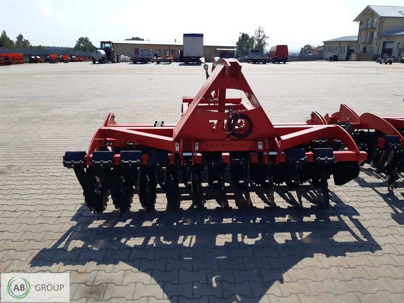 Dexwal brona talerzowa TUR 2,7 m z hydropakiem - Soil tillage equipment: picture 2