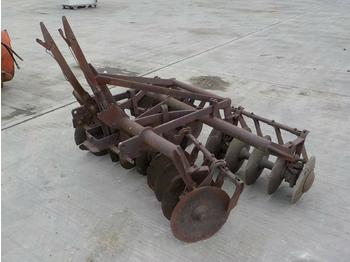 Disc harrow Disc Cultivator to suit 3 Point Linkage: picture 1