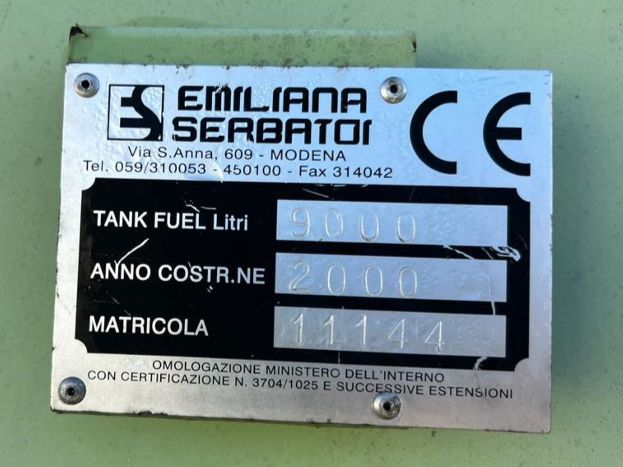 EMILIANA SERBATOI 9000 - Tank: picture 3