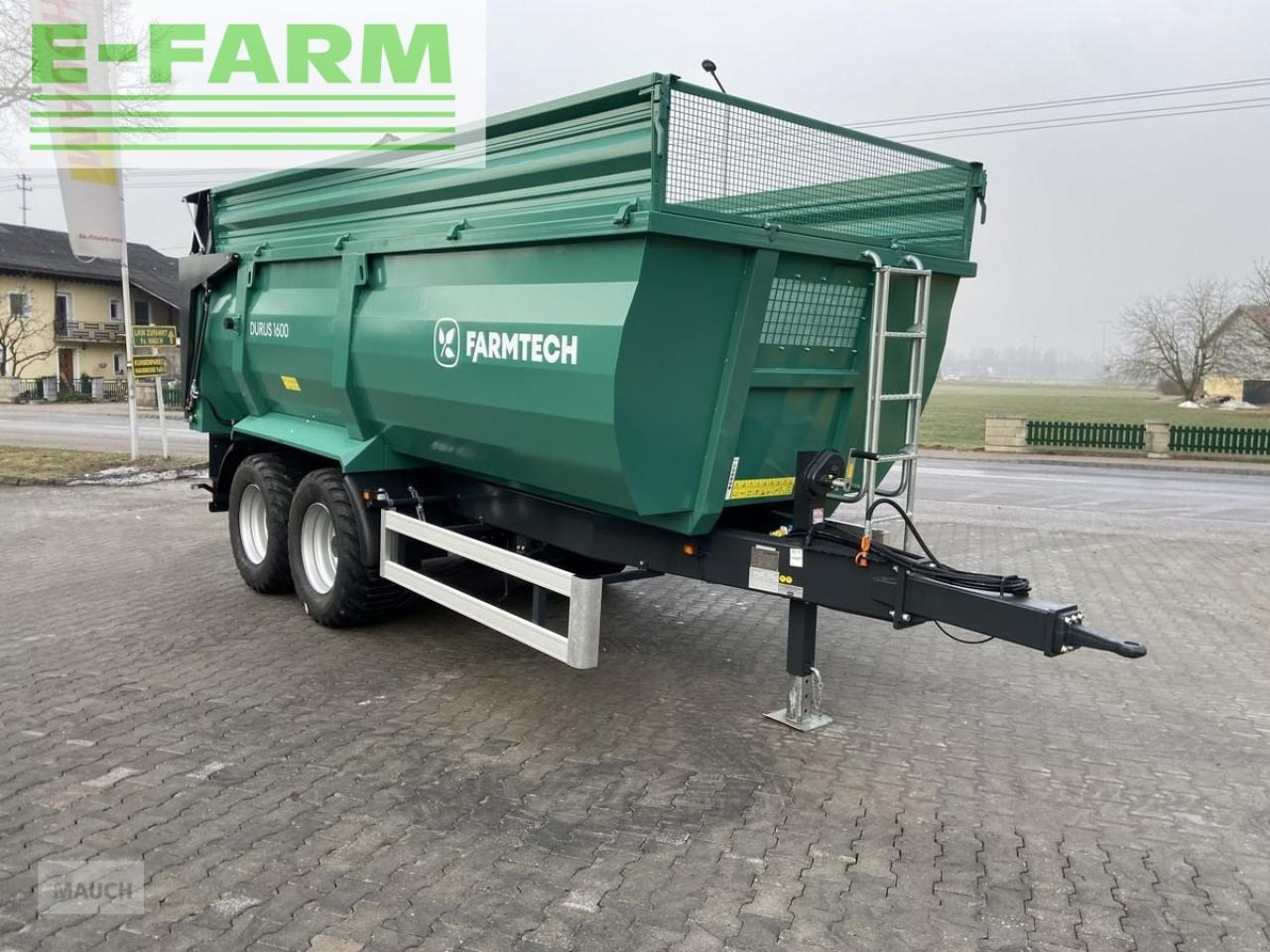 Farmtech durus 1600 - Farm tipping trailer/ Dumper: picture 1
