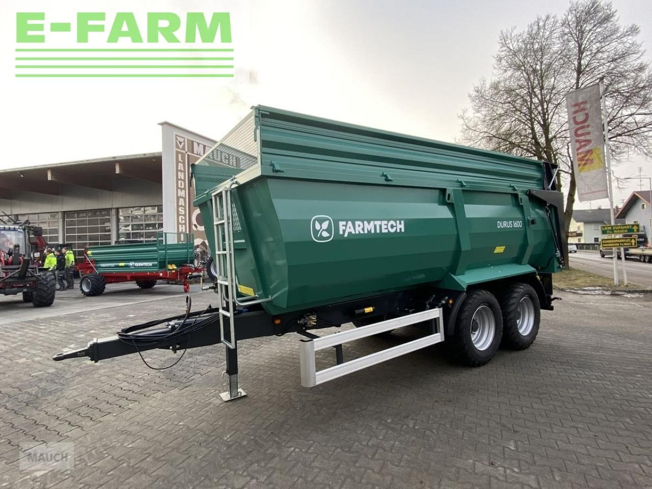 Farmtech durus 1600 - Farm tipping trailer/ Dumper: picture 5