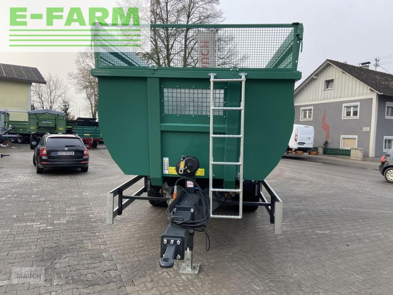 Farmtech durus 1600 - Farm tipping trailer/ Dumper: picture 3