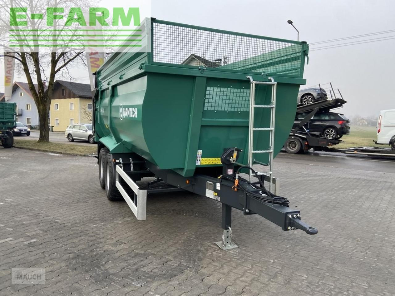 Farmtech durus 1600 - Farm tipping trailer/ Dumper: picture 2