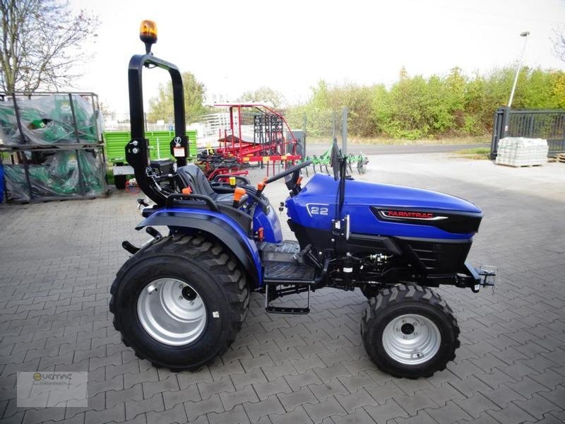 Farmtrac Farmtrac 22 22PS Industriebereifung Traktor Schlepper Mitsubishi - Mini tractor: picture 2