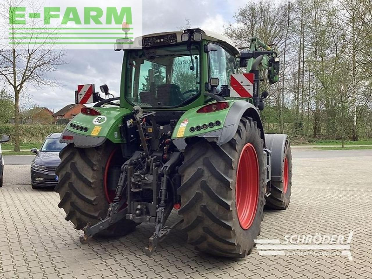 Farm tractor Fendt 722 vario s4 profi plus: picture 9