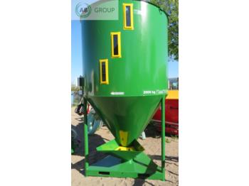 MROL Futtermischer H037/4 2000 l/Feed mixer / Mezclador/Malaxeur/СМЕСИТЕЛЬ СЫПУЧЕГО МАТЕРИАЛА H037/4 2000 л - Forage mixer wagon