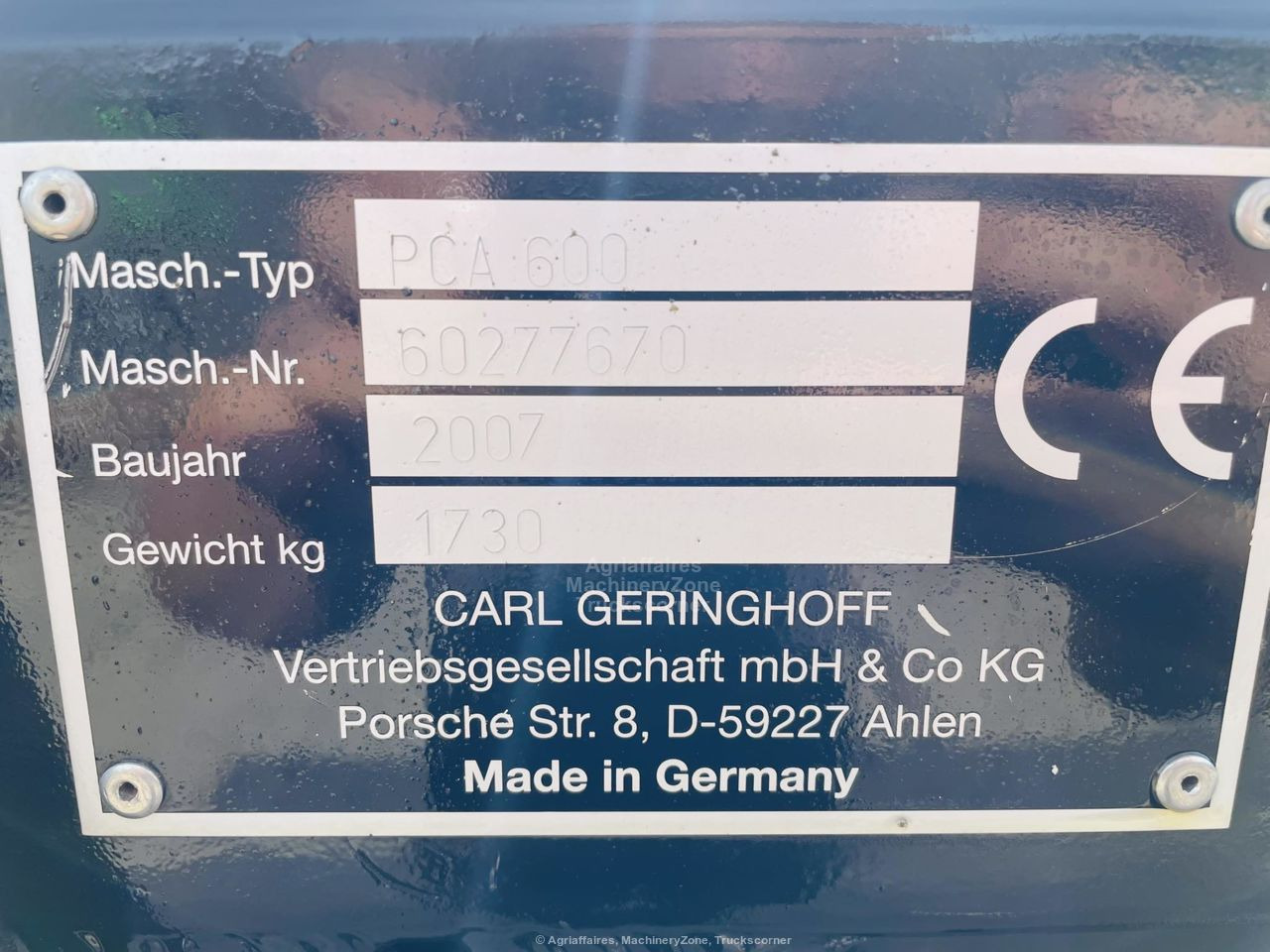 Geringhoff PCA 600 - Corn header: picture 3