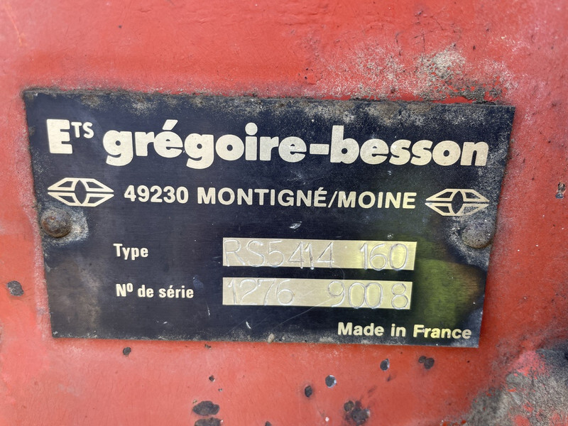 Gregoire Besson RS5414 160 - Plow: picture 5