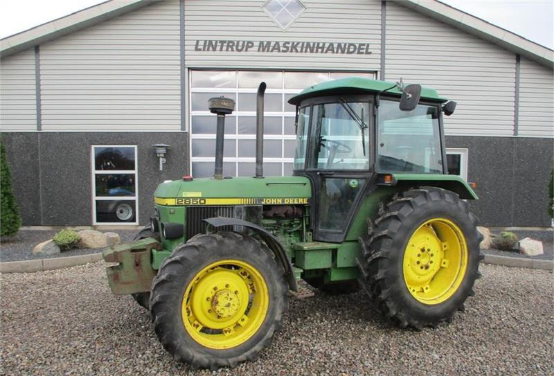 Farm tractor John Deere 2850 Med nye bagdæk på og orginale 50kgs frontvægt: picture 13