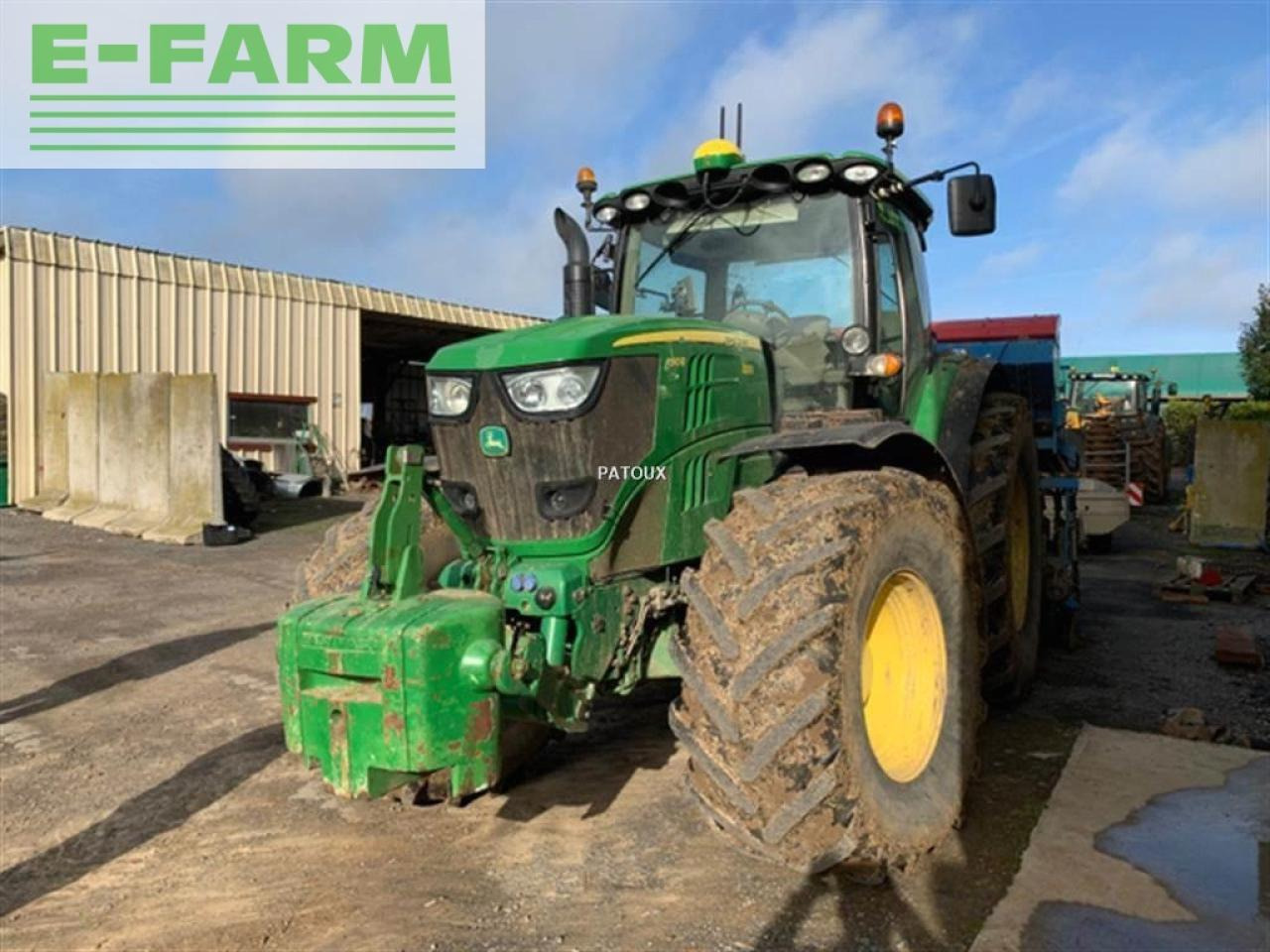 John Deere 6190r - Farm tractor: picture 3