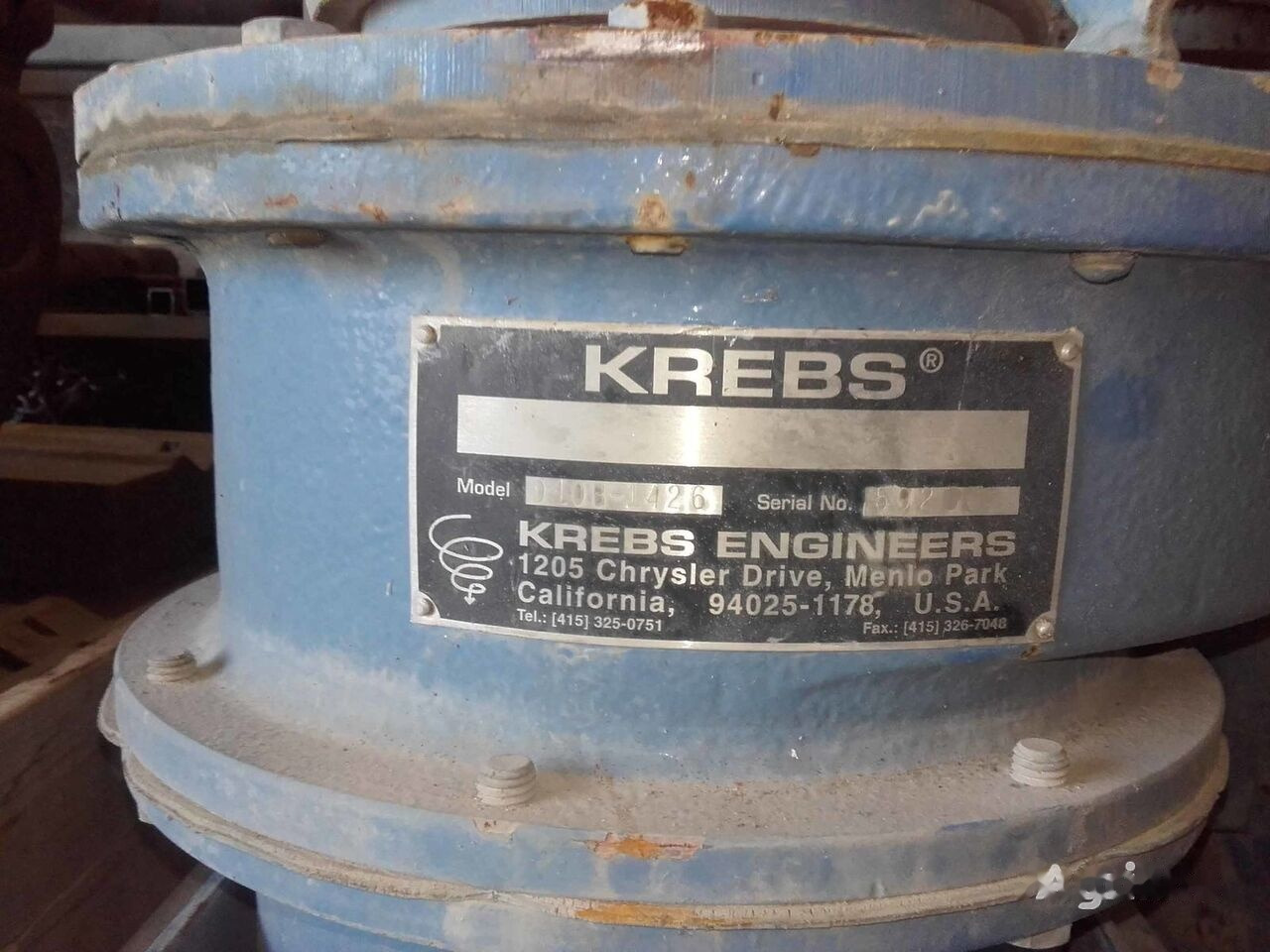 Krebs Zyklon Type D10B-1426 - Fertilizing equipment: picture 1
