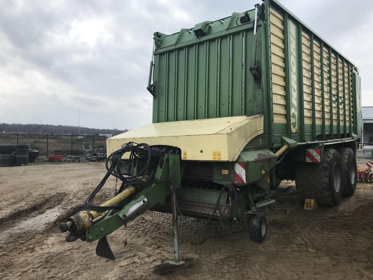 Krone ZX 450 GD - Self-loading wagon: picture 3