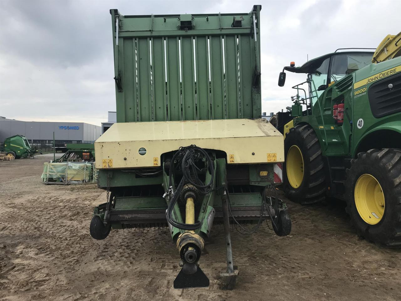 Krone ZX 450 GD - Self-loading wagon: picture 2