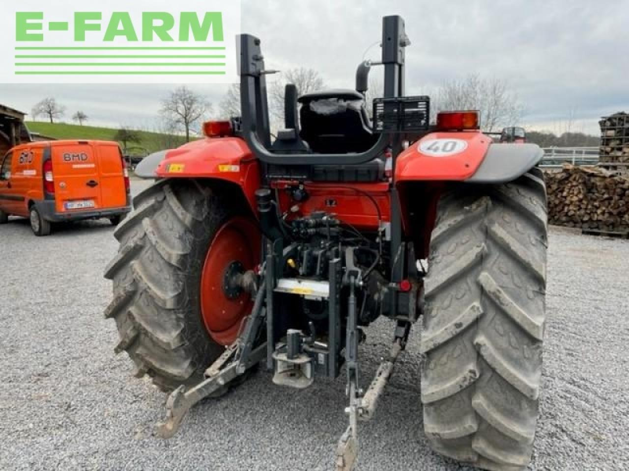 Farm tractor Kubota m 4-063 rops: picture 3