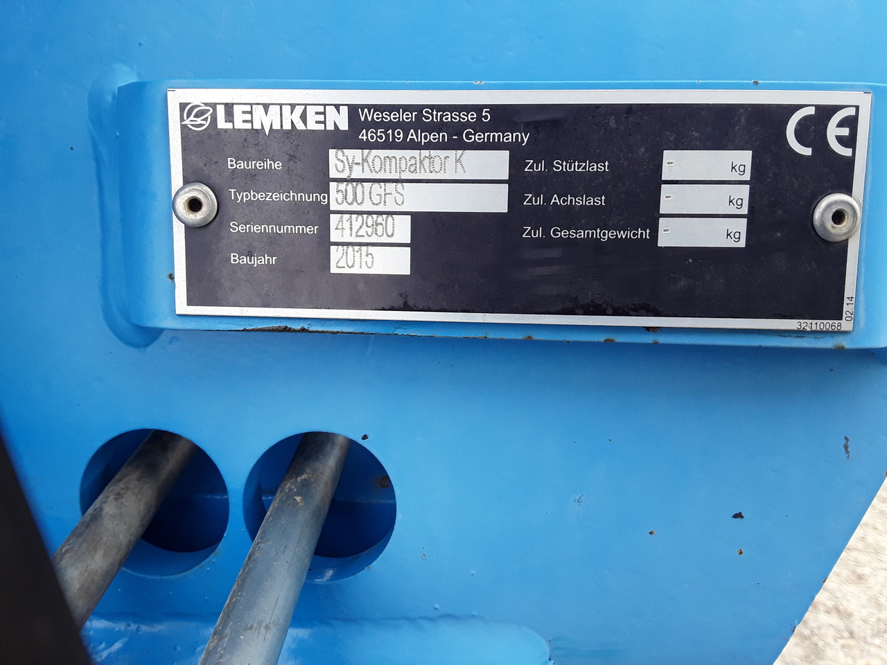 Lemken Kompaktor 5m - Soil tillage equipment: picture 2