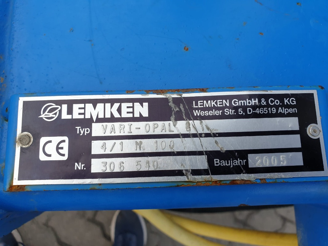 Lemken VARI-OPAL 8 - Plow: picture 2
