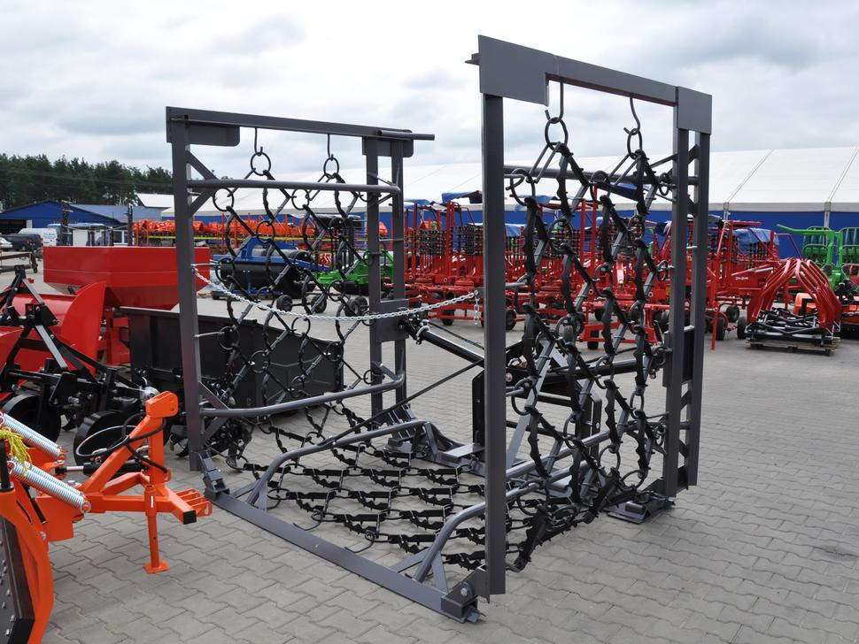 METAL-TECHNIK Wiesenegge / Meadow harrow / Herse de prairie / Strigliatrice / Полевая волокуша / Włóka łąkowa 8 m - Chain harrow: picture 2