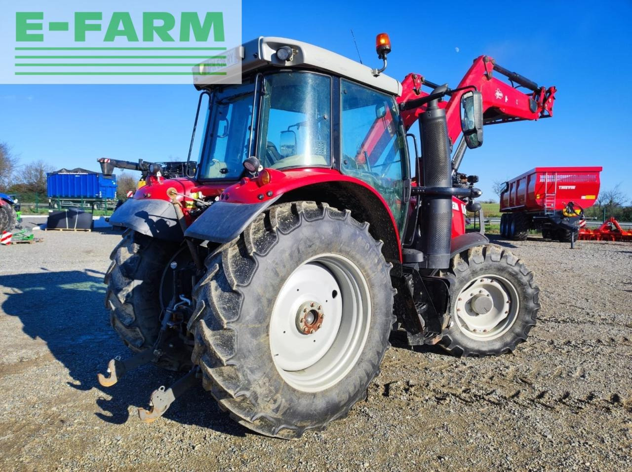 Farm tractor Massey Ferguson 6713 s: picture 2