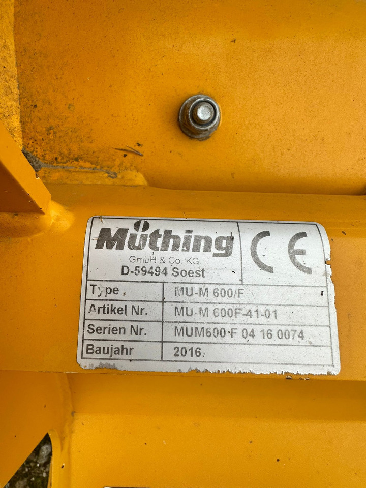 Leasing of Müthing MU-M 600/F Müthing MU-M 600/F: picture 3