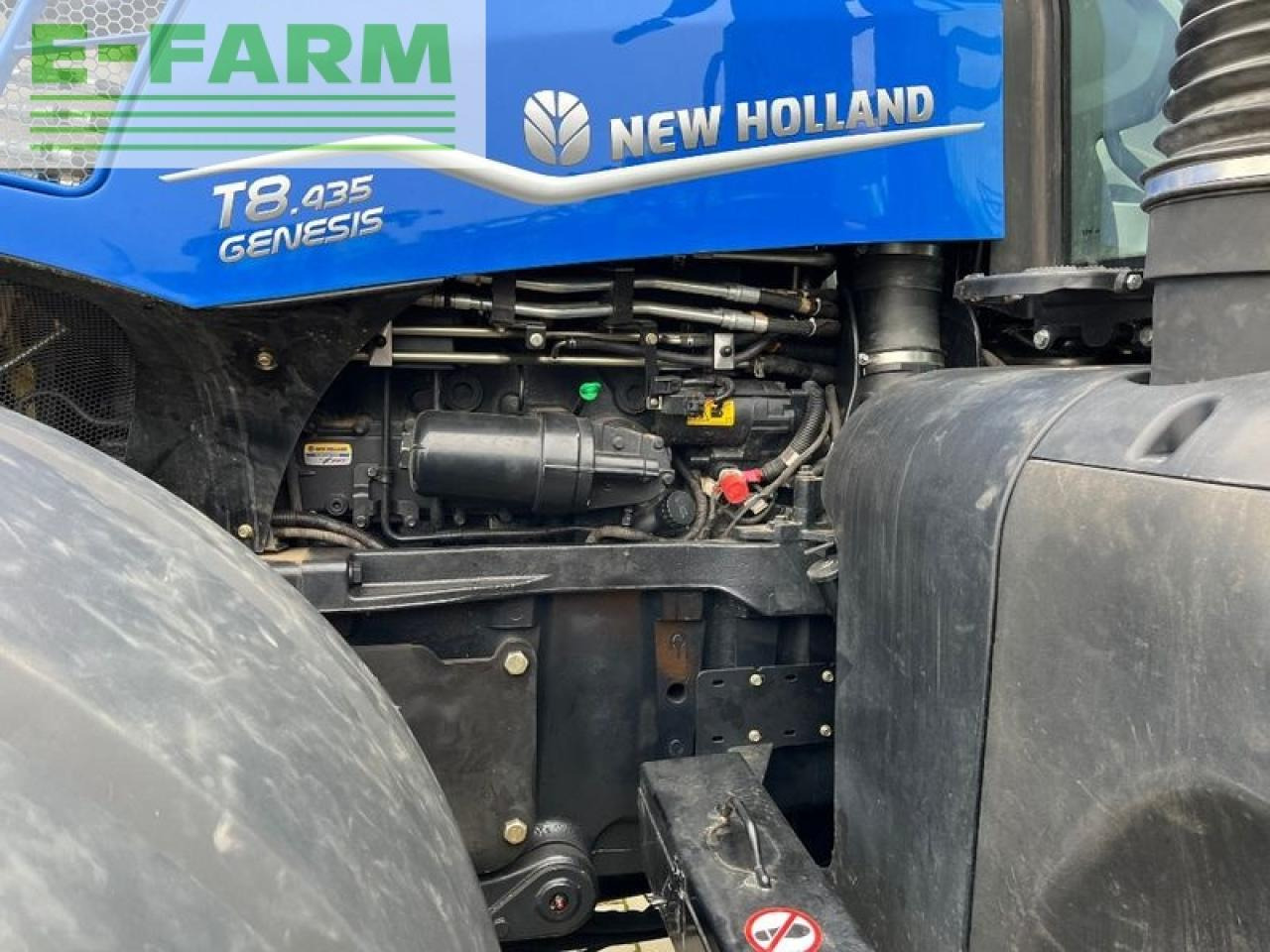 Farm tractor New Holland t8.435 ac stage 5: picture 8