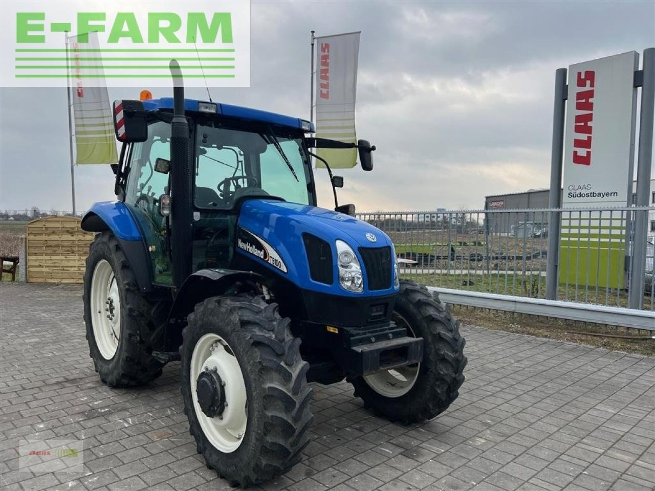 New Holland ts 100 - Farm tractor: picture 1