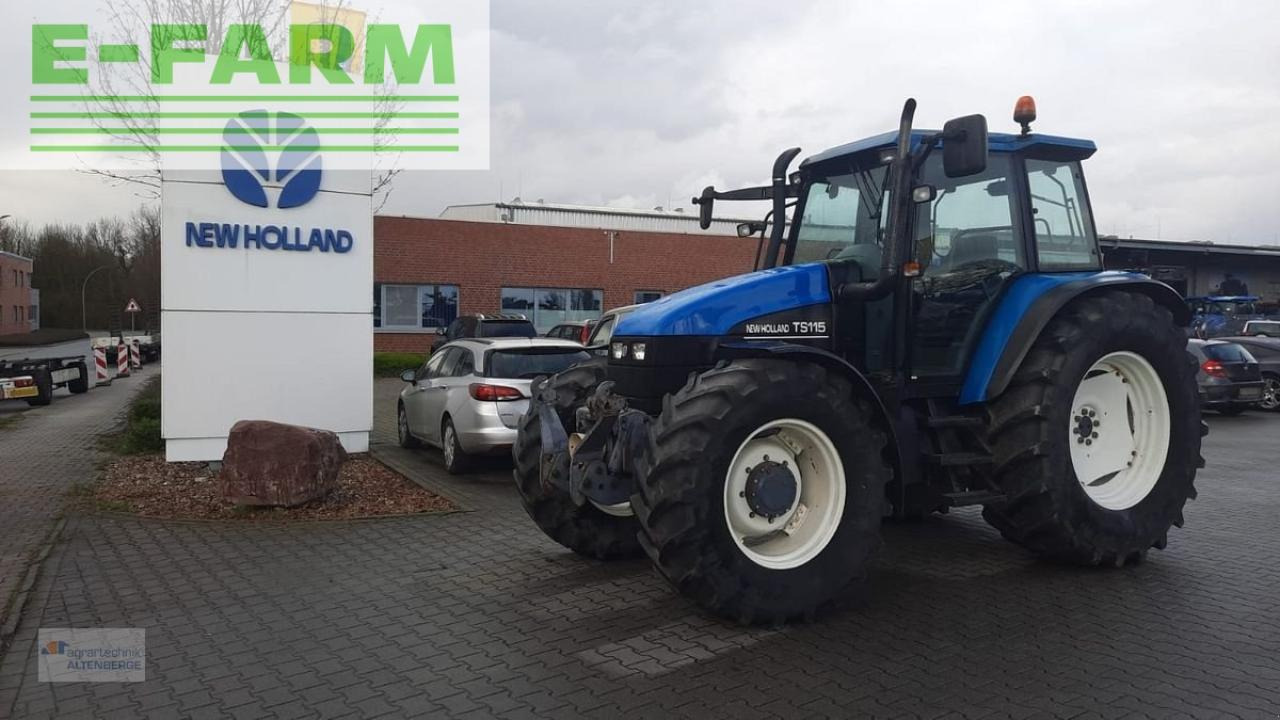 New Holland ts 115 - Farm tractor: picture 2