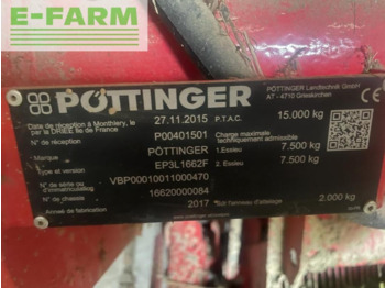 Farm tipping trailer/ Dumper Pöttinger faro 4010 compiline 40,3 m²: picture 4