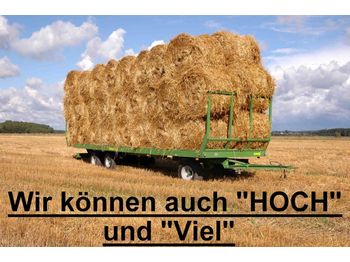 New Farm trailer Pronar 2-achs / 3-Achs Ballentransportwagen, 10-24 to.: picture 1