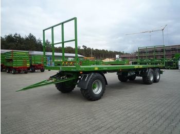 New Farm platform trailer Pronar 3-achs Anhänger, Ballenwagen, Strohwagen, TO 28: picture 1