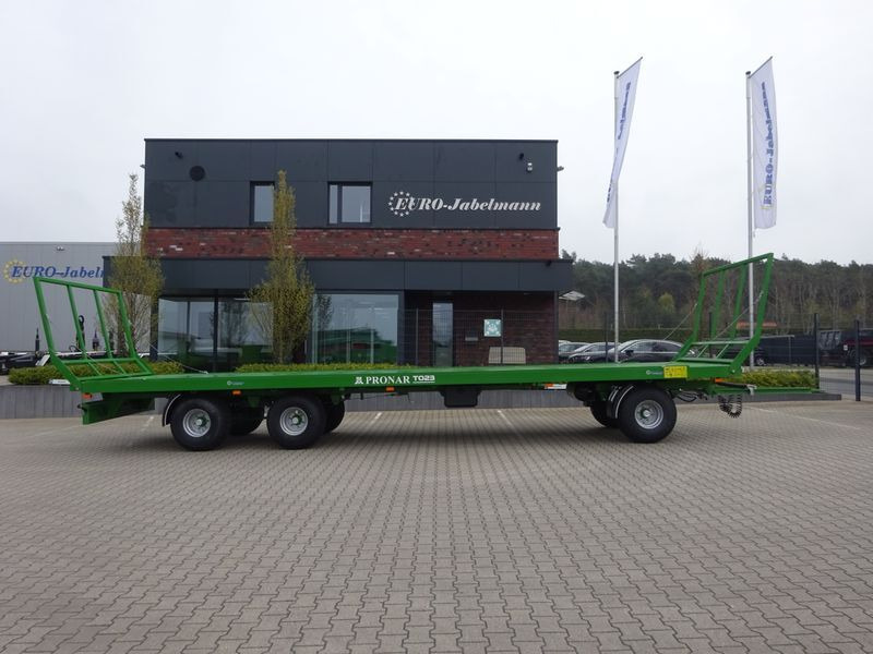 Pronar PRONAR Ballenwagen TO 23, TO 23 M, Druckl. 3-Ach  - Farm trailer: picture 4
