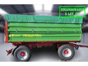 Farm tipping trailer/ Dumper Pronar PT 612: picture 1