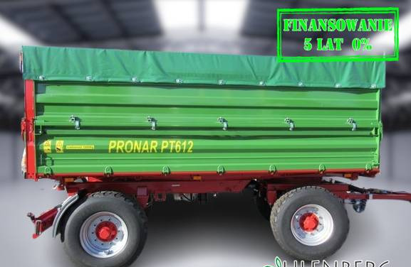Pronar PT 612  - Farm tipping trailer/ Dumper: picture 1