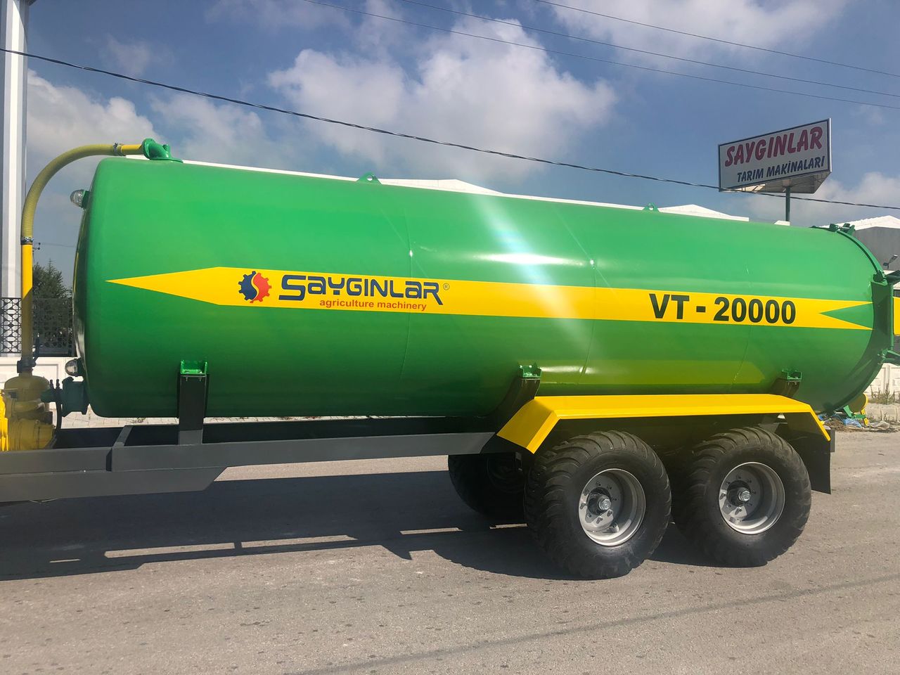 SAYGINLAR VT20000   20TON - Slurry tanker: picture 3