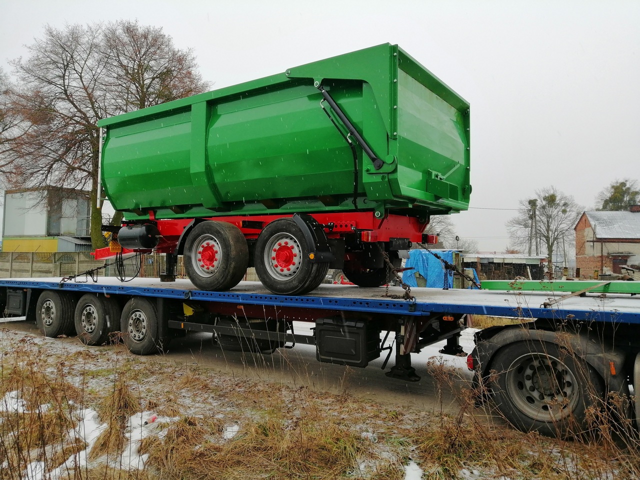 SCHMITZ 18 - Farm tipping trailer/ Dumper: picture 5