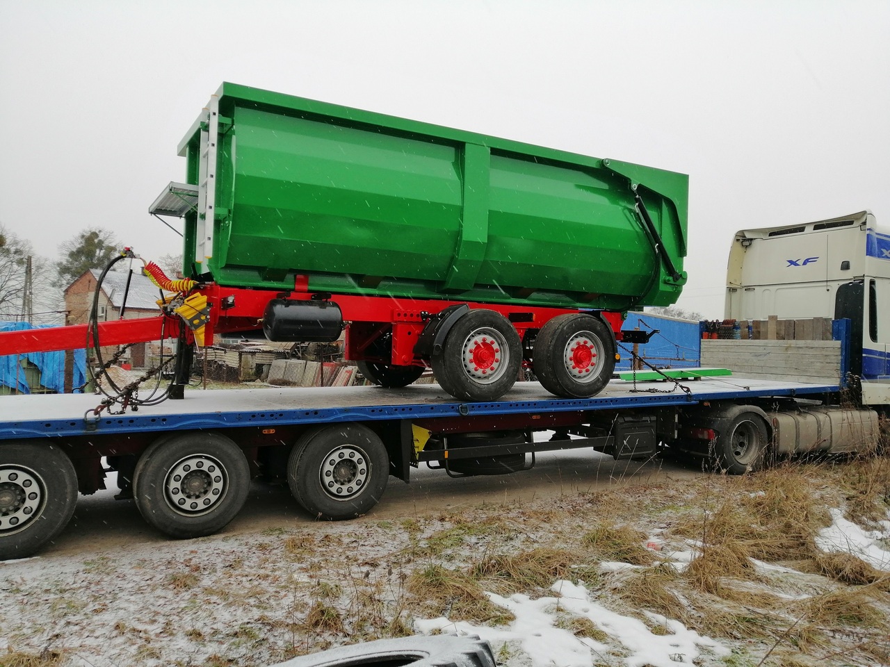 SCHMITZ 18 - Farm tipping trailer/ Dumper: picture 3