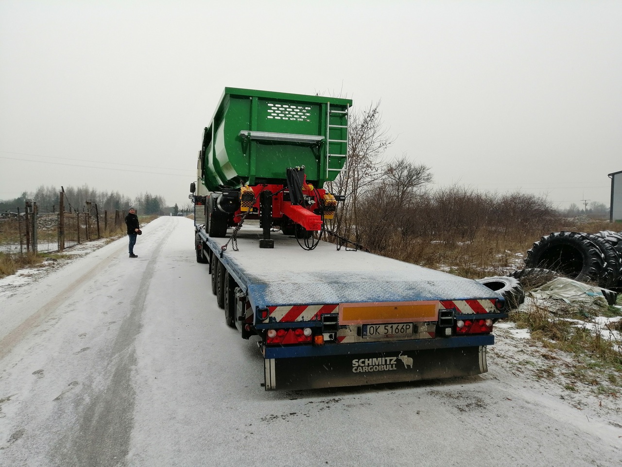 SCHMITZ 18 - Farm tipping trailer/ Dumper: picture 1