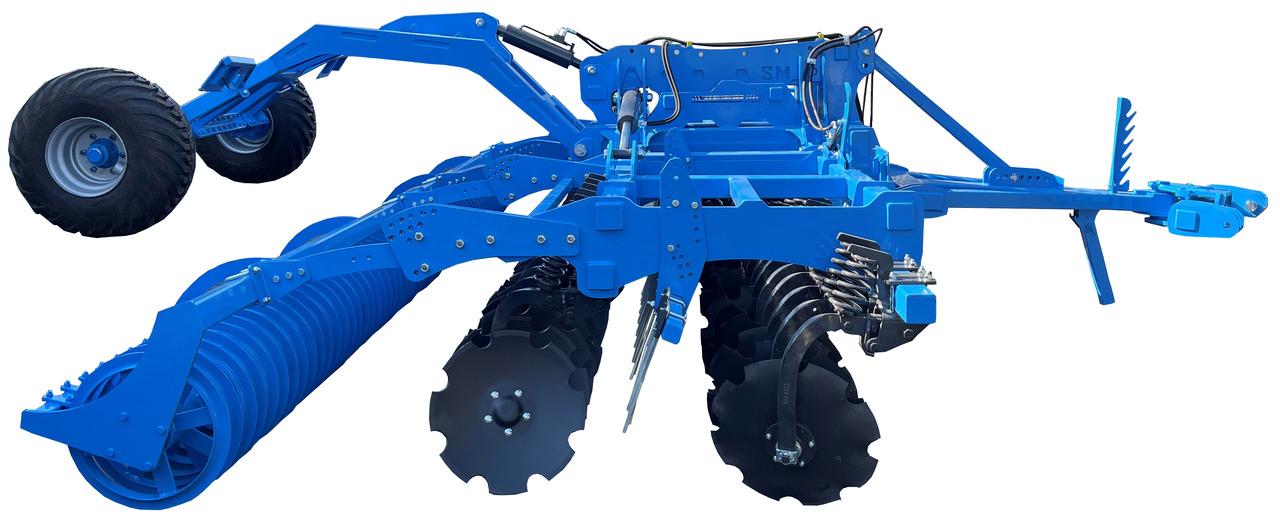 SOIL MASTER _GIANT SERIES FOLDABLE AND TRAILED TYPE MULTI DISC HARROW (SPRING TYPE LEG) - Disc harrow: picture 2