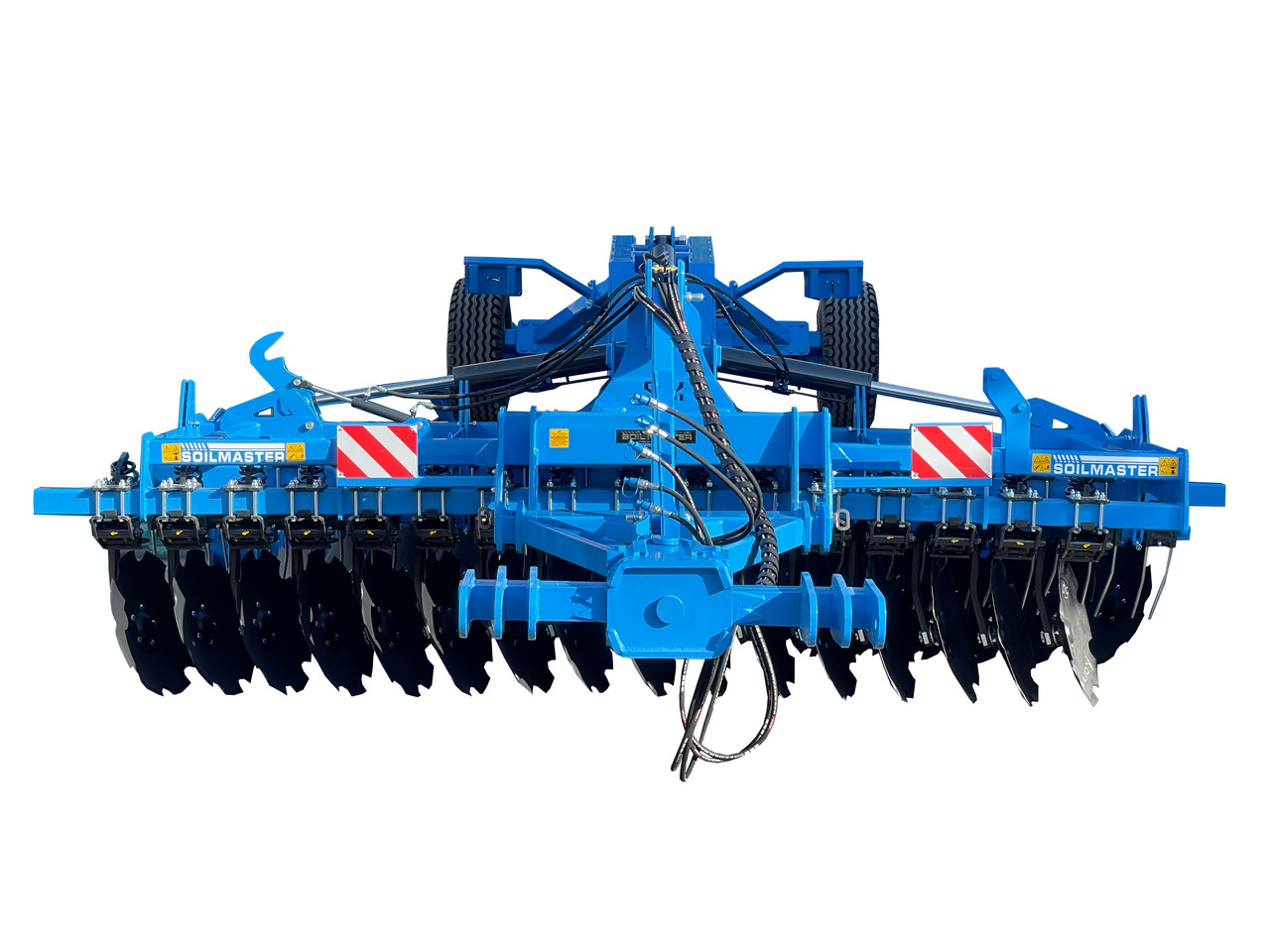 SOIL MASTER _GIANT SERIES FOLDABLE AND TRAILED TYPE MULTI DISC HARROW (SPRING TYPE LEG) - Disc harrow: picture 4