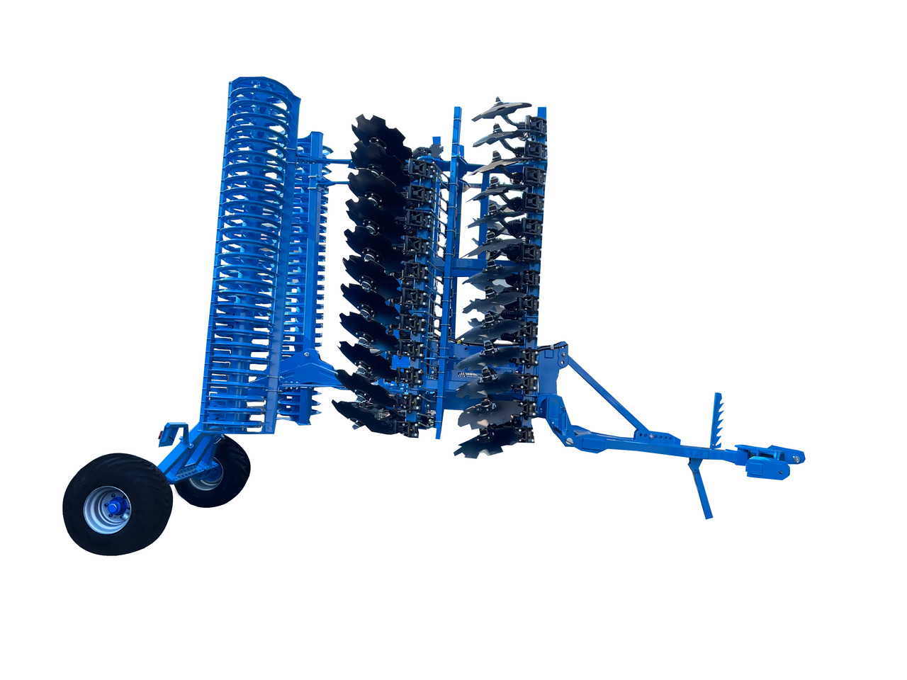 SOIL MASTER _GIANT SERIES FOLDABLE AND TRAILED TYPE MULTI DISC HARROW (SPRING TYPE LEG) - Disc harrow: picture 3