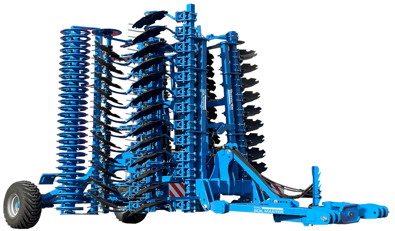 SOIL MASTER _GIANT SERIES FOLDABLE AND TRAILED TYPE MULTI DISC HARROW (SPRING TYPE LEG) - Disc harrow: picture 1