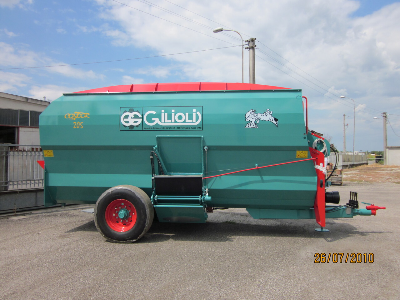 Gilioli condor - Forage mixer wagon: picture 3